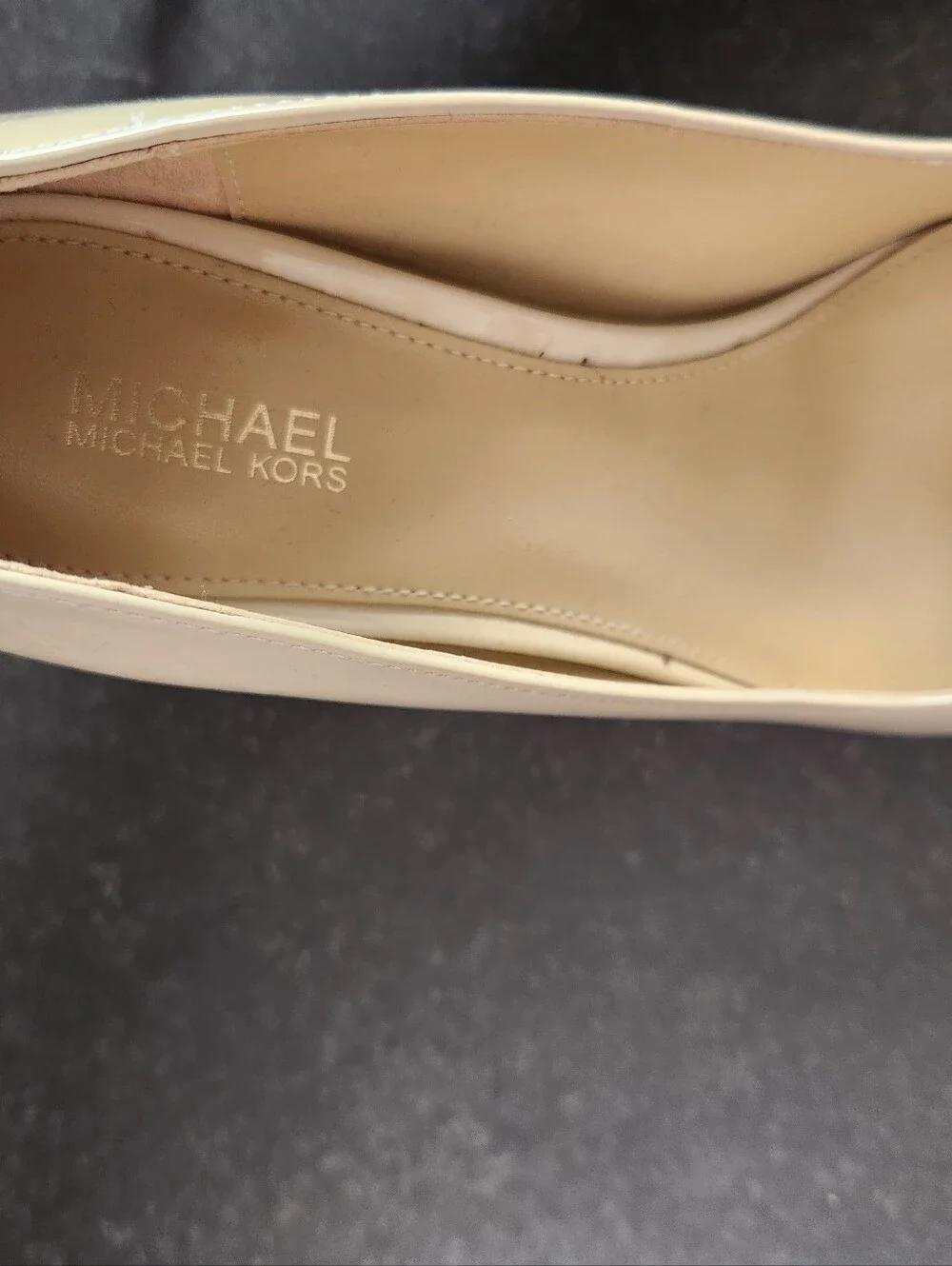 Michael Kors sleek patent